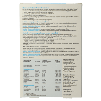 Hairgro Active haargroei bevorderend 60 Capsules - DrogistWereld
