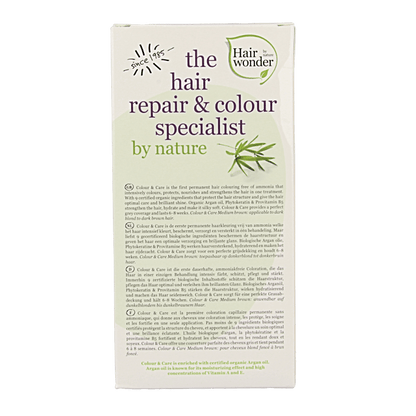 Hairwonder Colour & Care 4 medium brown 100 Milliliter - DrogistWereld