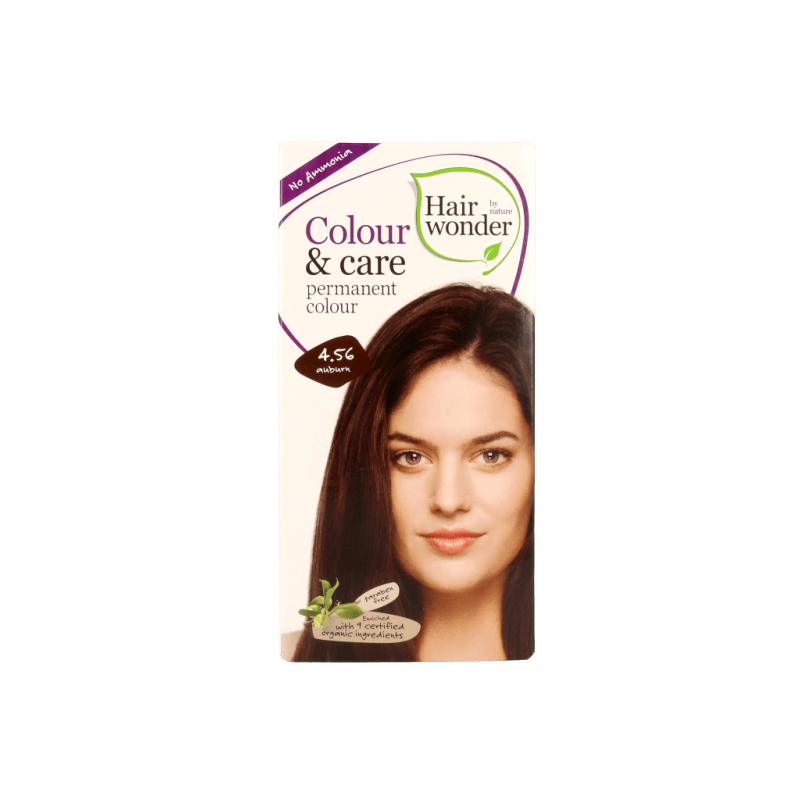 Hairwonder Colour & Care 4.56 auburn 100 Milliliter - DrogistWereld