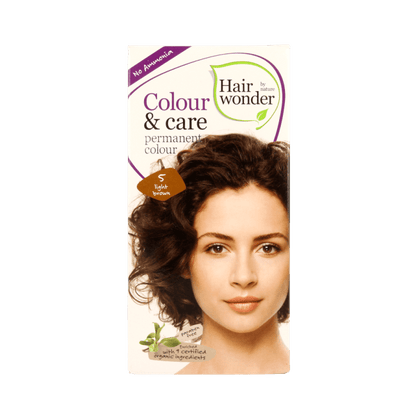 Hairwonder Colour & Care 5 light brown 100 Milliliter - DrogistWereld