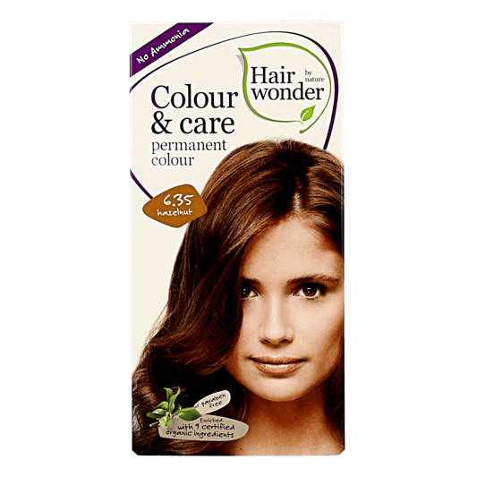 Hairwonder Colour & Care 6.35 hazelnut 100 Milliliter - DrogistWereld