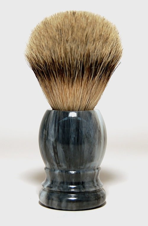 Hans Baier Scheerkwast silverspits marmer/grijs 1 Stuks - DrogistWereld