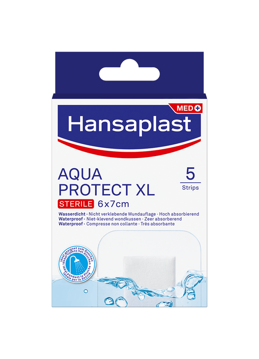 Hansaplast Aqua protect antibacterieel XL 5 Stuks - DrogistWereld