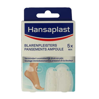 Hansaplast Blaarpleisters SOS mix pack 5 Stuks - DrogistWereld