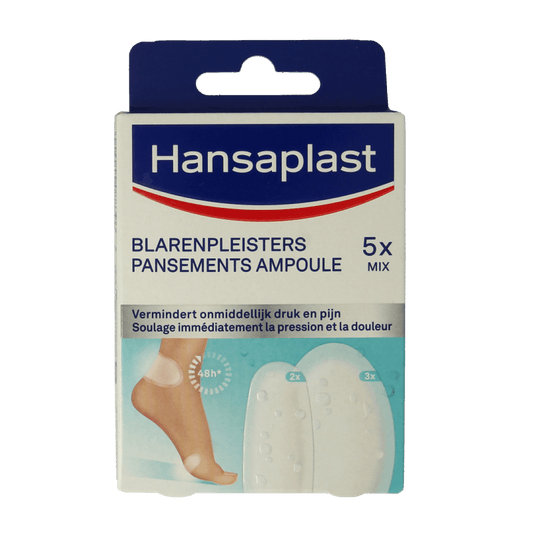 Hansaplast Blaarpleisters SOS mix pack 5 Stuks - DrogistWereld