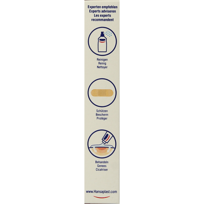 Hansaplast Elastic 1m x 8cm 1 Stuks - DrogistWereld