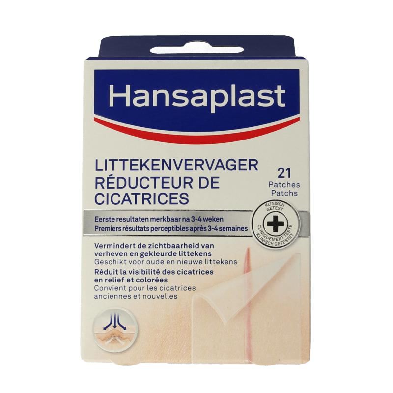 Hansaplast Littekenvervager 21 Stuks - DrogistWereld