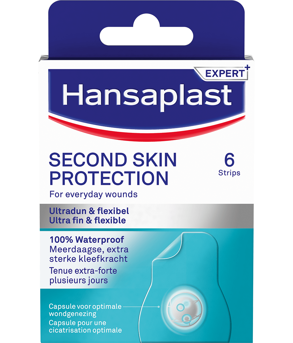 Hansaplast Second skin protection regular pleisters 6 Stuks - DrogistWereld