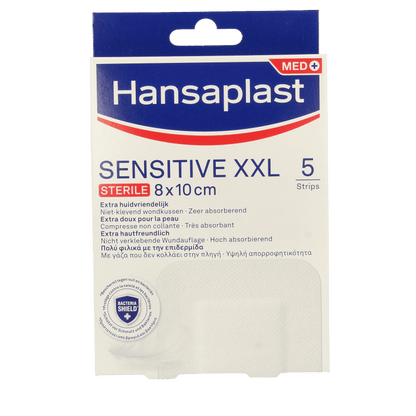 Hansaplast Sensitive XXL 5 Stuks - DrogistWereld