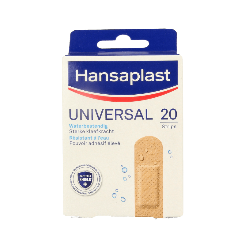 Hansaplast Universal strips 20 Stuks - DrogistWereld