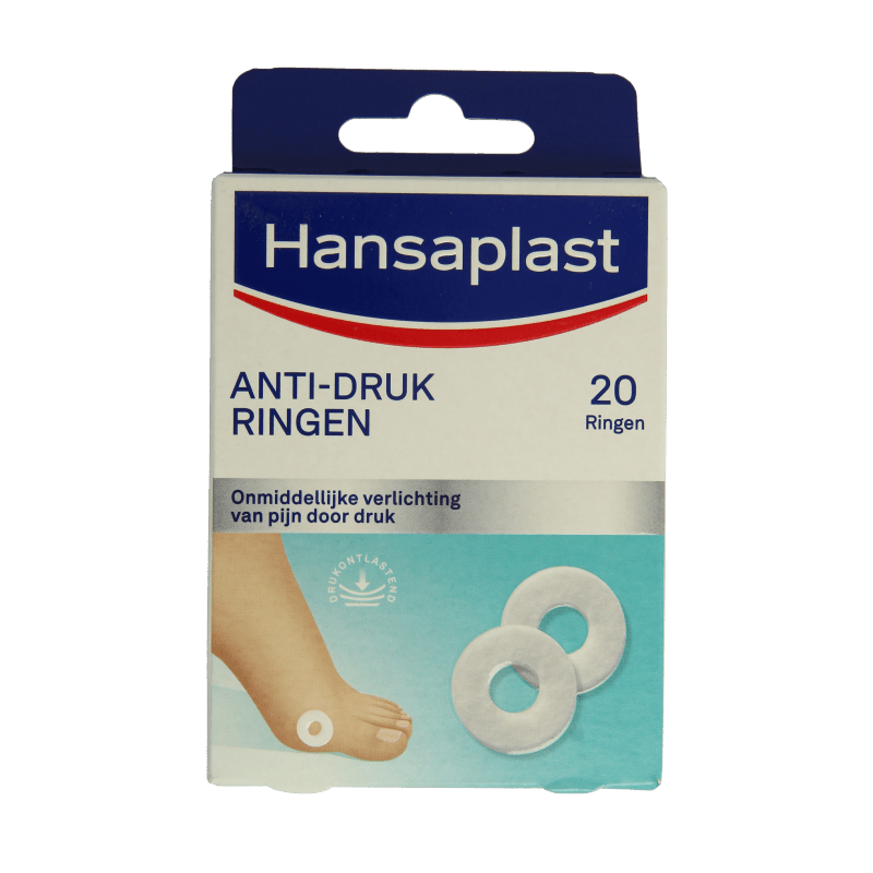 Hansaplast Voet anti - drukring likdoorn en eelt pleister 20 Stuks - DrogistWereld
