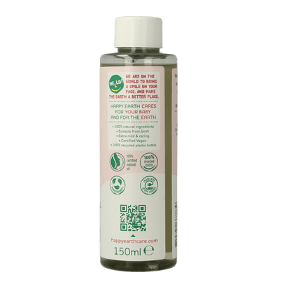 Happy Earth Gezicht & lichaam olie voor baby & kids 150 Milliliter - DrogistWereld