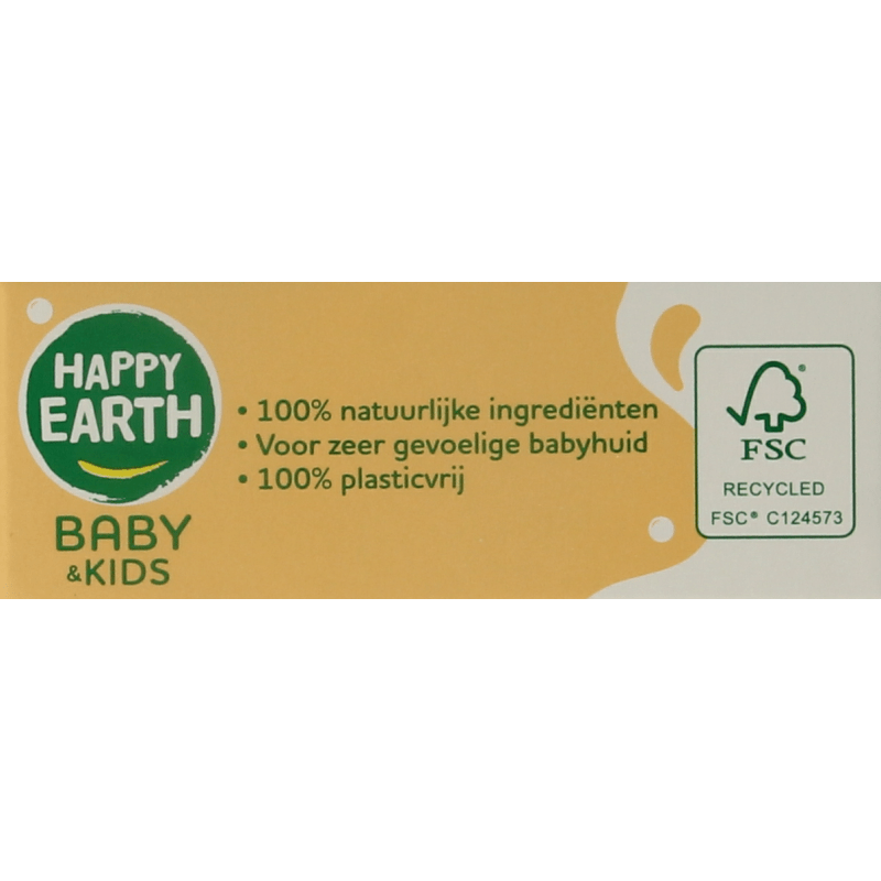 Happy Earth Shampoobar voor baby & kids 50 Gram - DrogistWereld