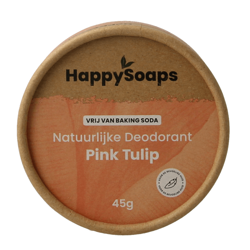 Happysoaps Deodorant pink tulip 45 Gram - DrogistWereld