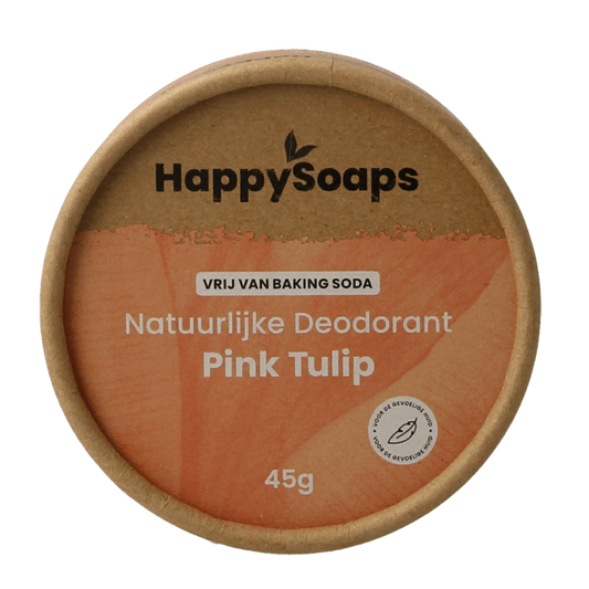 Happysoaps Deodorant pink tulip 45 Gram - DrogistWereld