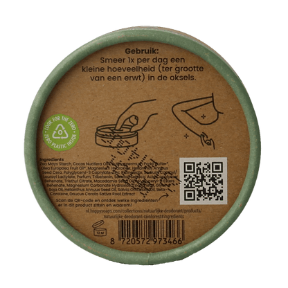 Happysoaps Deodorant rainforest 45 Gram - DrogistWereld