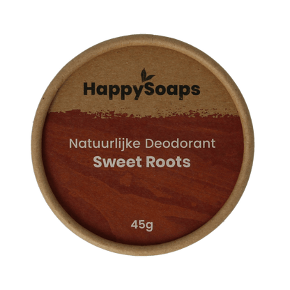 Happysoaps Deodorant sweet roots 45 Gram - DrogistWereld
