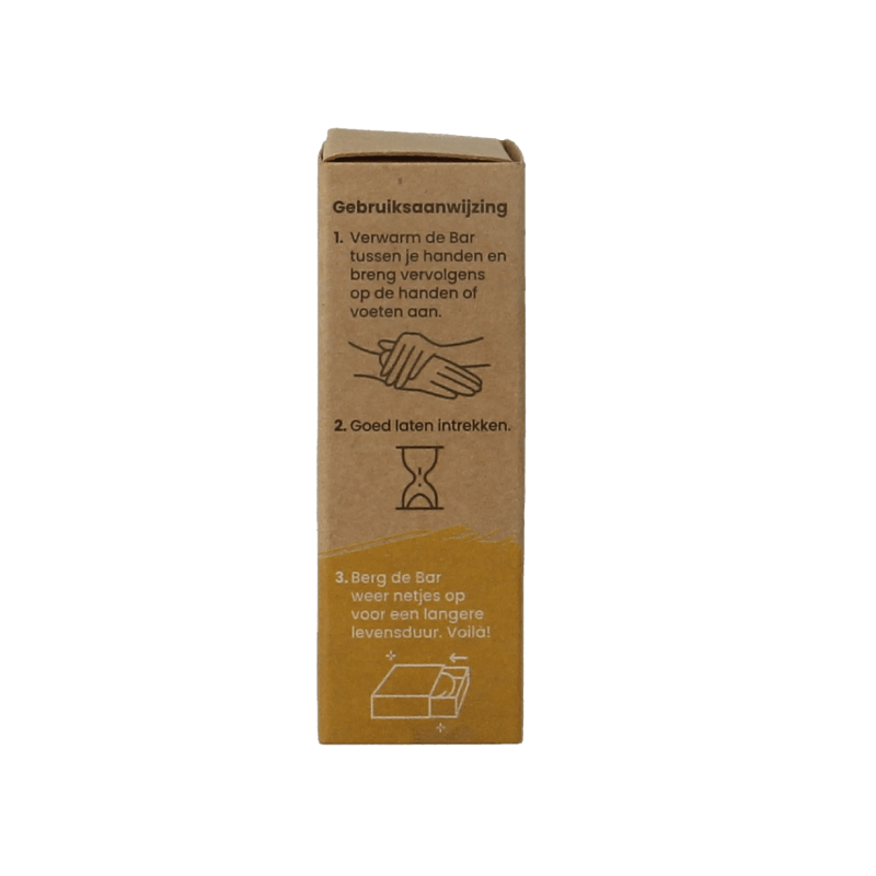 Happysoaps Hand & voetcreme bar soft argan 40 Gram - DrogistWereld