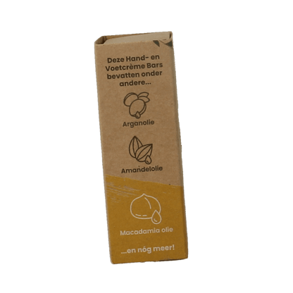 Happysoaps Hand & voetcreme bar soft argan 40 Gram - DrogistWereld
