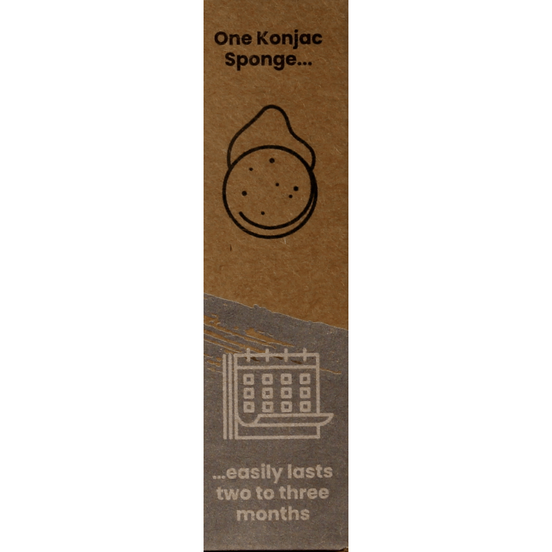 Happysoaps Konjac spons alle huidtypen 1 Stuks - DrogistWereld