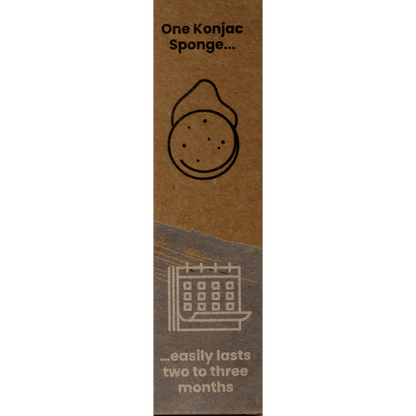 Happysoaps Konjac spons alle huidtypen 1 Stuks - DrogistWereld