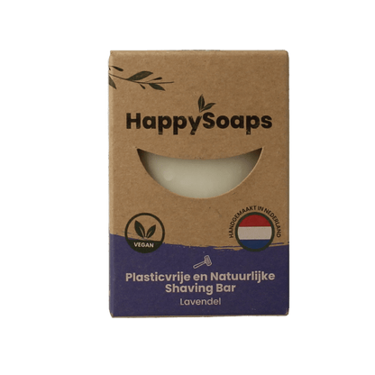 Happysoaps Shaving bar lavendel 80 Gram - DrogistWereld