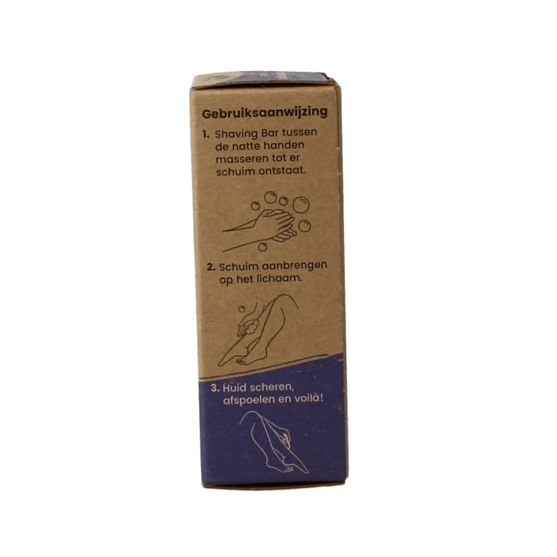 Happysoaps Shaving bar lavendel 80 Gram - DrogistWereld