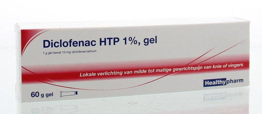 Healthypharm Diclofenac HTP 1% gel 60 Gram - DrogistWereld