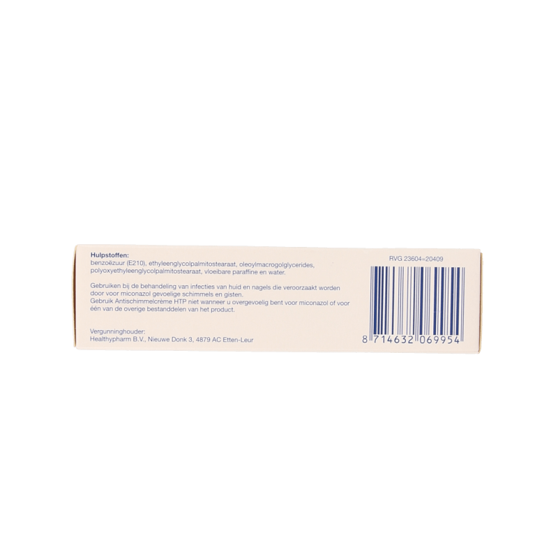 Healthypharm Miconazolnitraat 20mg/g creme 30 Gram - DrogistWereld