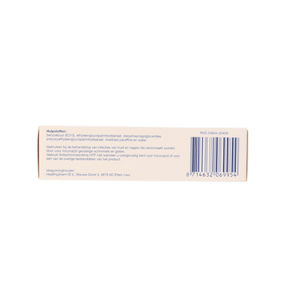 Healthypharm Miconazolnitraat 20mg/g creme 30 Gram - DrogistWereld