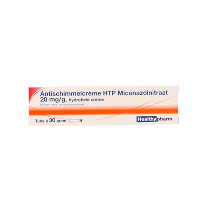 Healthypharm Miconazolnitraat 20mg/g creme 30 Gram - DrogistWereld