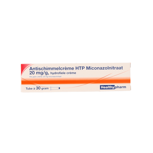 Healthypharm Miconazolnitraat 20mg/g creme 30 Gram - DrogistWereld
