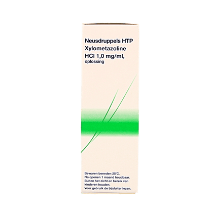 Healthypharm Neusdruppels HTP Xylometazoline HCl 1mg/ml 10 Milliliter - DrogistWereld