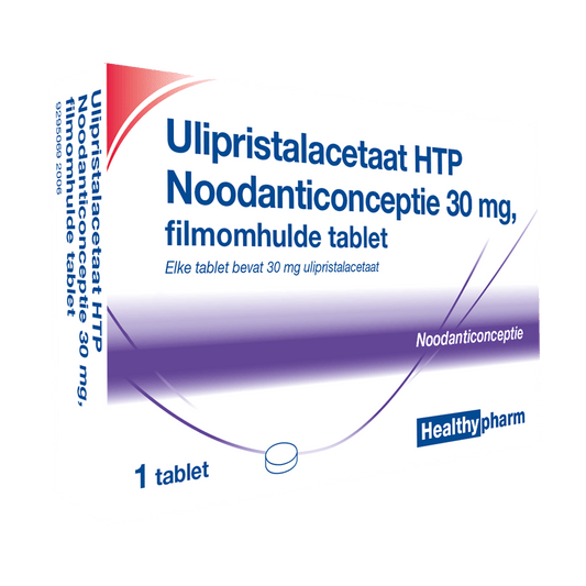 Healthypharm Ulipristalacetaat noodanticonceptie 1 Stuks - DrogistWereld