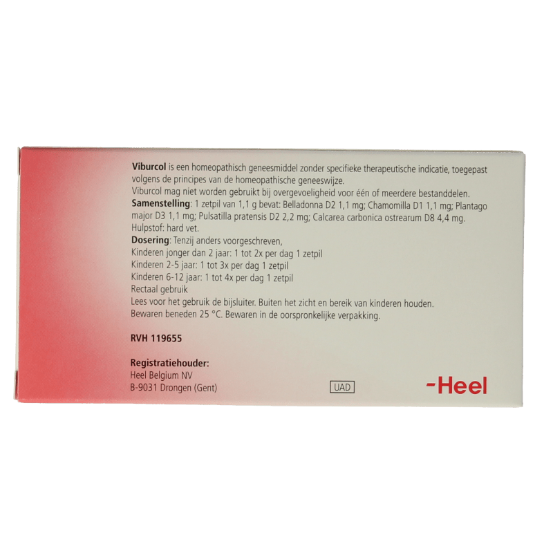 Heel Viburcol H 6 Zetpillen - DrogistWereld