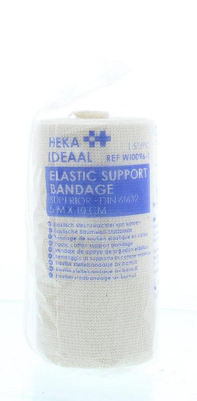 Heka Hekaideaal superieur zwachtel 5m x 10cm 1 Stuks - DrogistWereld