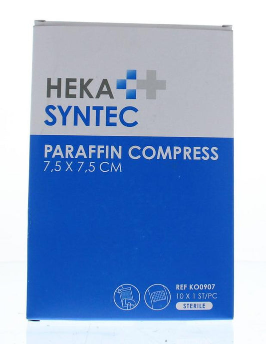 Heka Synthetisch zalfgaas 7.5 x 7.5cm 10 Stuks - DrogistWereld