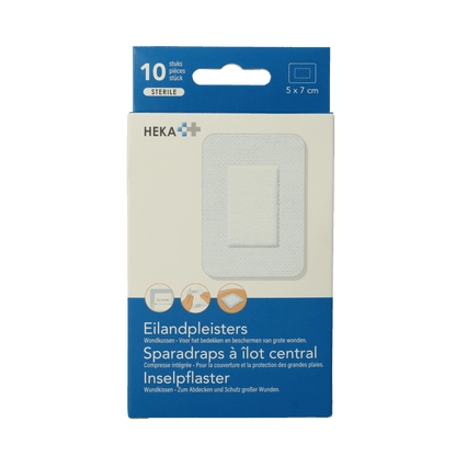 Hekaplast Border 5cm x 7cm 10 Stuks - DrogistWereld