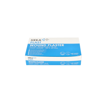 Hekaplast Vingerpleister detectable 180 x 20 haccp 100 Stuks - DrogistWereld