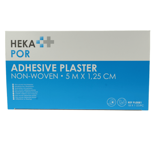 Hekapor Non - woven hechtpleister ring 5 x 1.25 18 Stuks - DrogistWereld