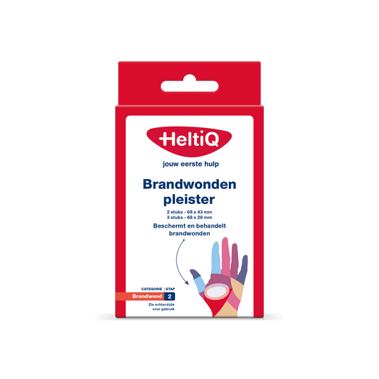 Heltiq Brandwonden pleister 5 Stuks - DrogistWereld