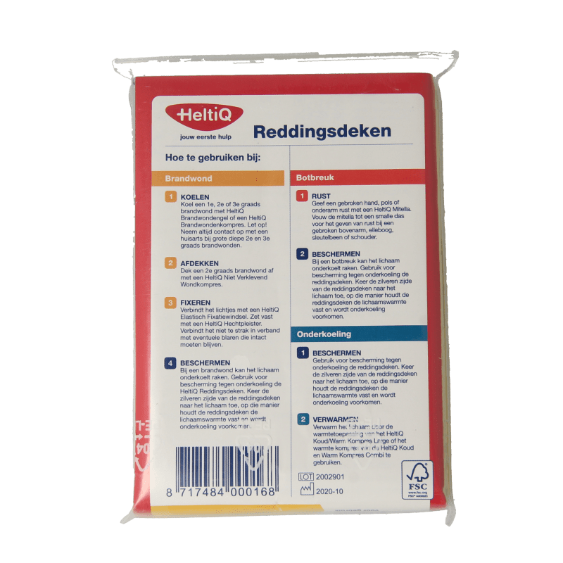 Heltiq Isoleerdeken/reddingsdeken 1 Stuks - DrogistWereld