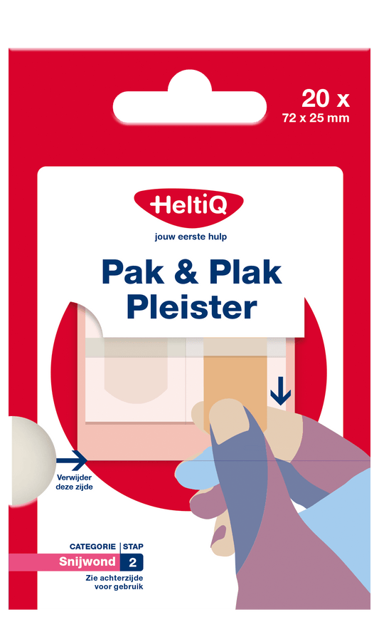 Heltiq Pak & plak textiel 20 Stuks - DrogistWereld