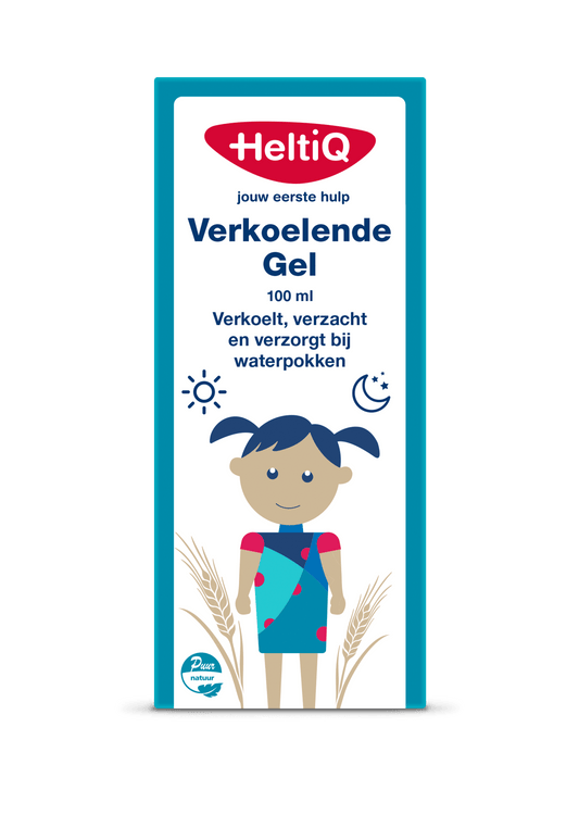 Heltiq Waterpokken verkoelende gel 100 Milliliter - DrogistWereld