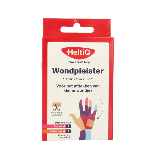 Heltiq Wondpleister 1m x 6cm 1 Stuks - DrogistWereld