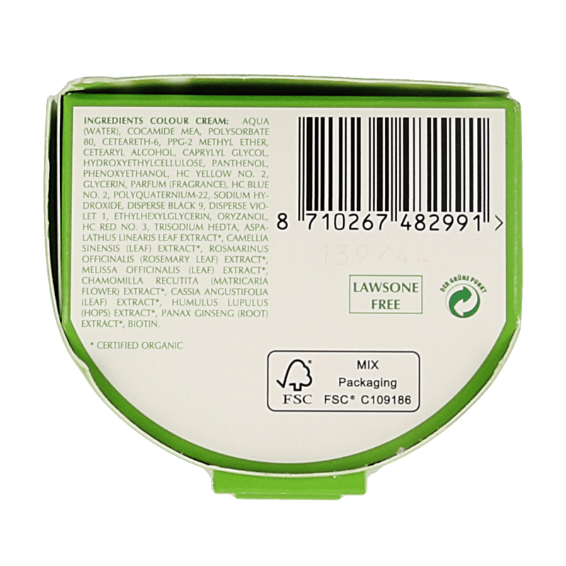 Henna Plus Colour cream 7.38 cinnamon 60 Milliliter - DrogistWereld