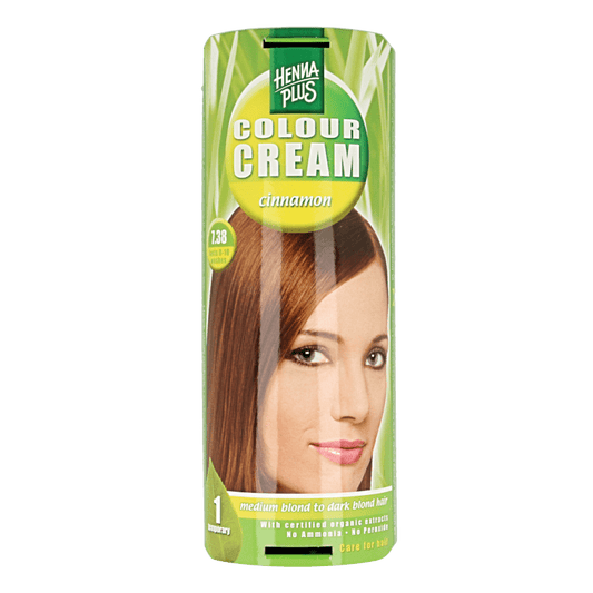 Henna Plus Colour cream 7.38 cinnamon 60 Milliliter - DrogistWereld