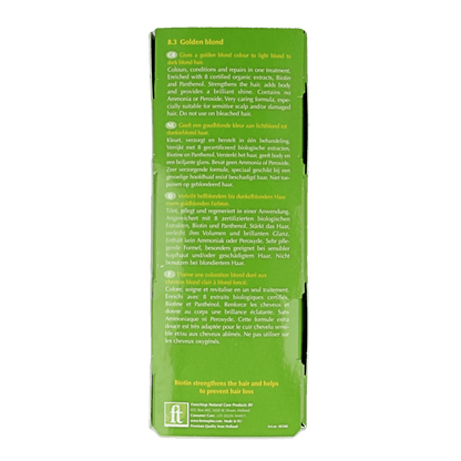Henna Plus Colour cream 8.3 gold blond 60 Milliliter - DrogistWereld