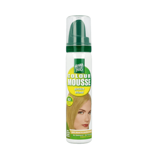Henna Plus Colour mousse 8.3 golden blond 75 Milliliter - DrogistWereld