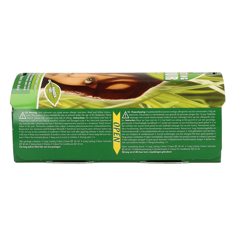 Henna Plus Long lasting colour 5.64 henna red 100 Milliliter - DrogistWereld